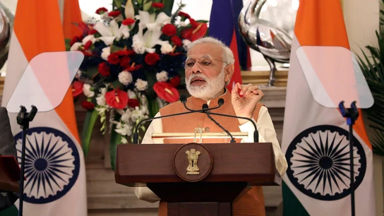 El primer ministro indio, Narendra Modi El primer ministro indio, Narendra Modi