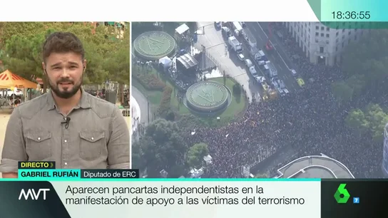 Gabriel Rufián, diputado de ERC Gabriel Rufián, diputado de ERC