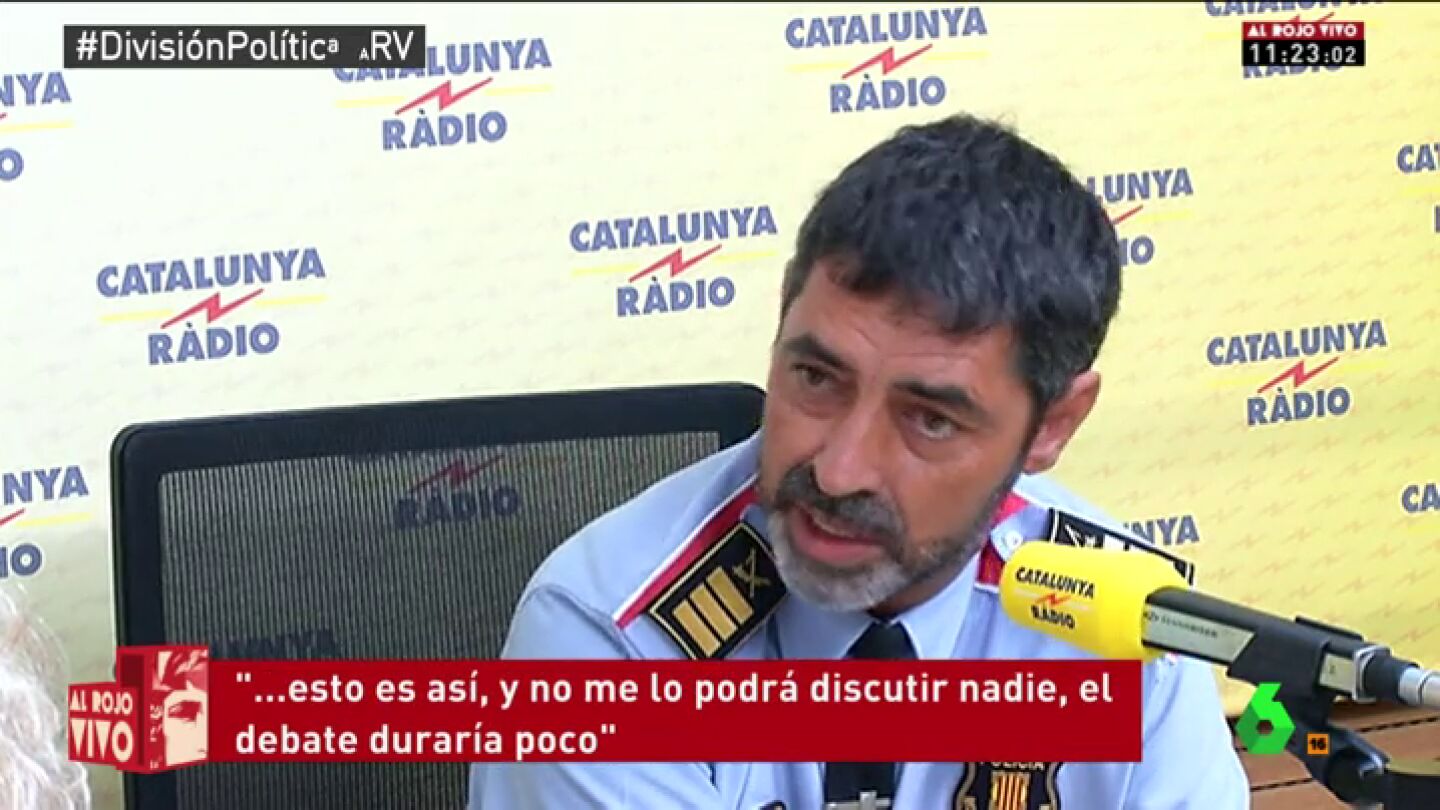 Josep Llu&iacute;s Trapero, mayor de los Mossos