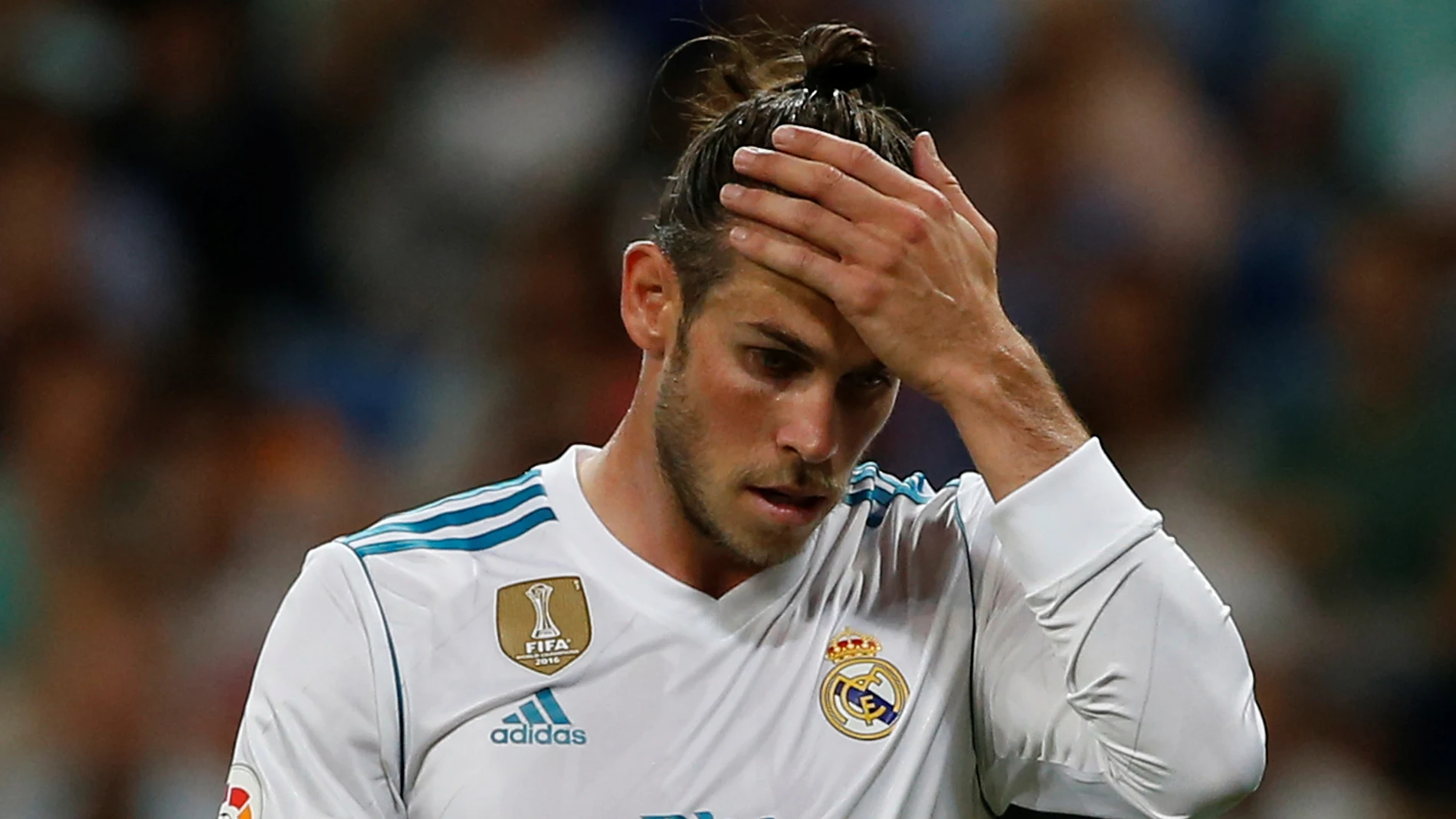 Gareth Bale, contra el Valencia