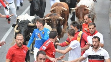 Imagen del tercer encierro de San Sebastián de los Reyes