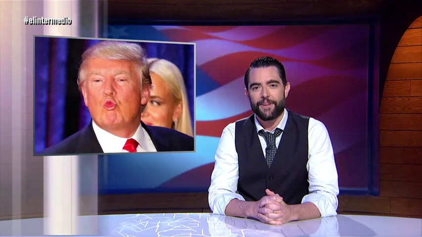 Dani Mateo y Donald Trump