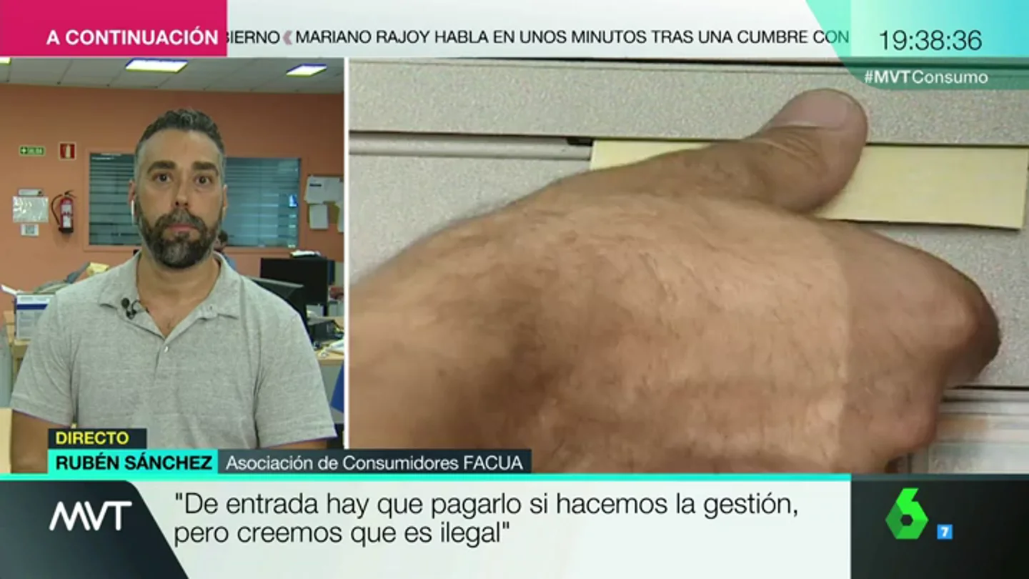 Rubén Sánchez, portavoz de FACUA Rubén Sánchez, portavoz de FACUA