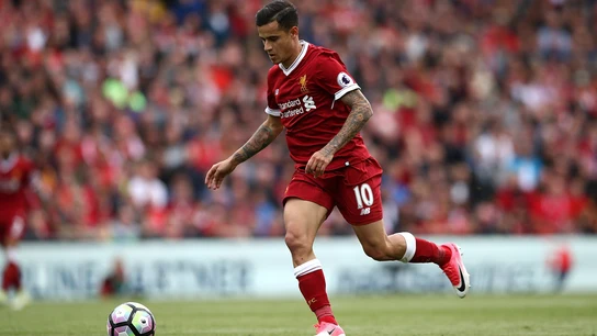 Coutinho con el Liverpool Coutinho con el Liverpool
