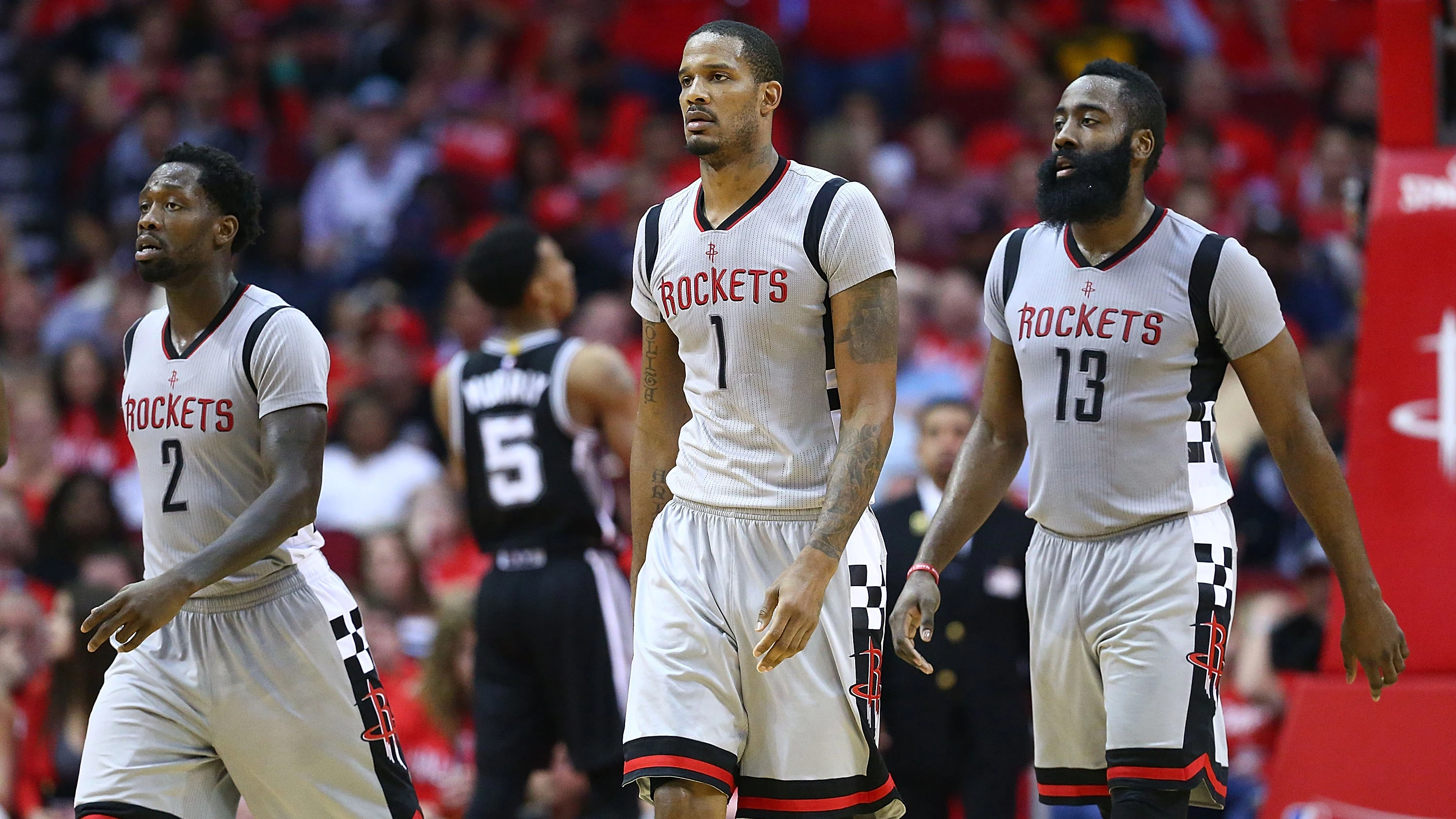Los Houston Rockets en un partido
