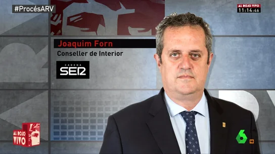 Joaquim Forn, conseller de Interior Joaquim Forn, conseller de Interior