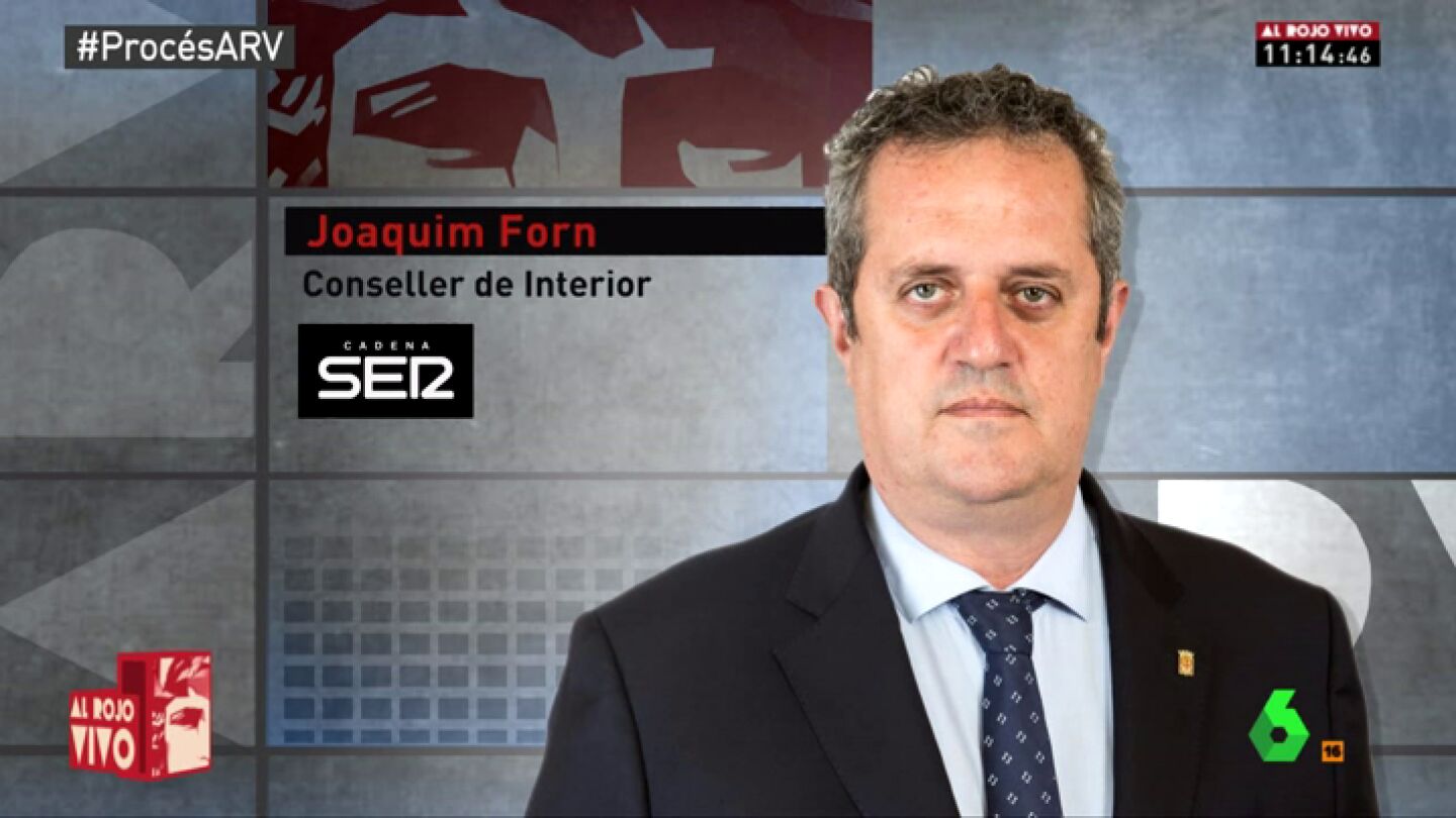 Joaquim Forn, conseller de Interior