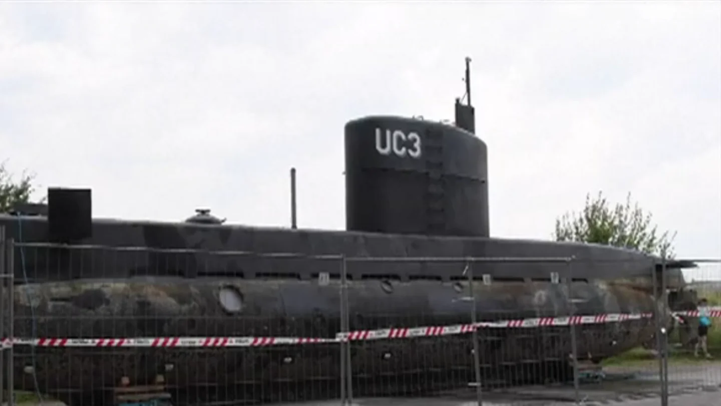 El submarino en el que viajaban la periodista Kim Wall y el inventor Peter Madsen El submarino Nautilus en el que viajaban la periodista sueca Kimm Wall y el inventor danés Peter Madsen