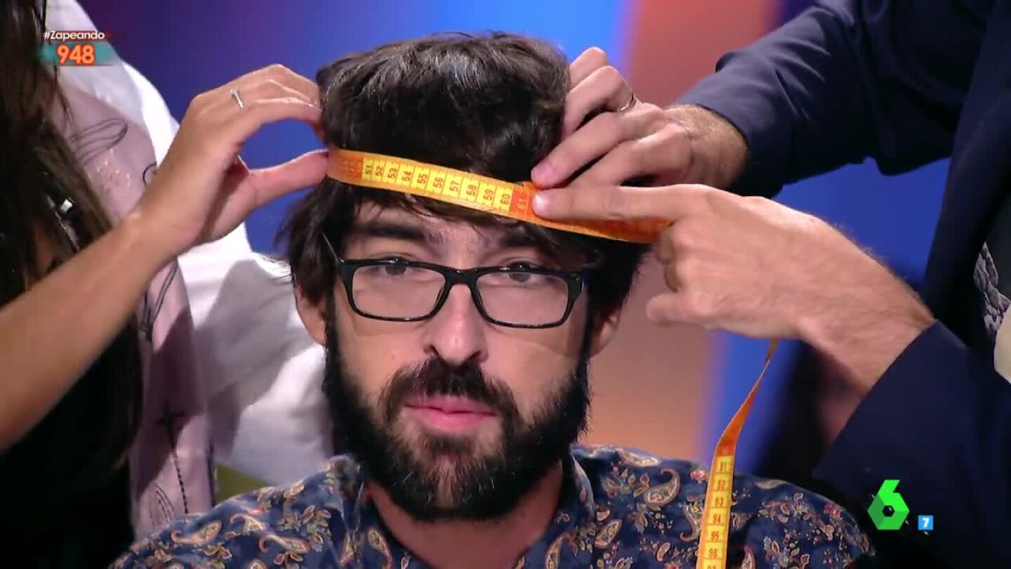 Quique Peinado se mide la cabeza