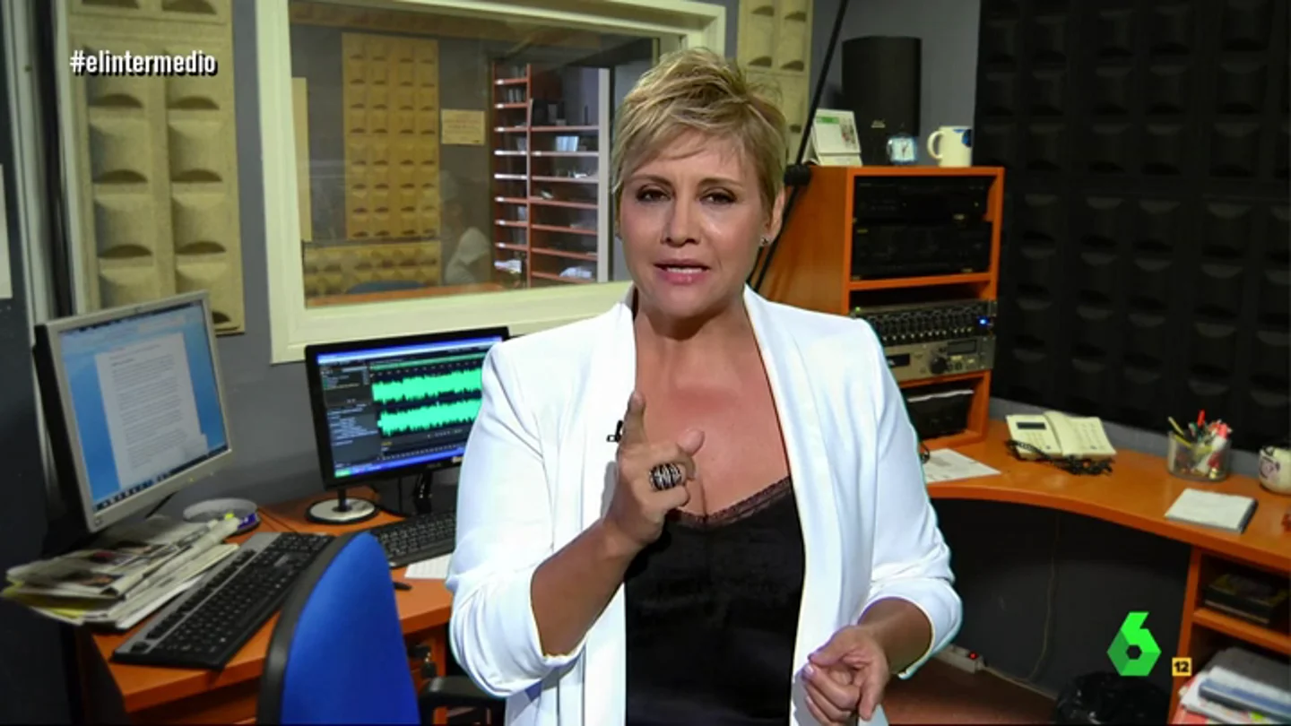 Gloria Serra en El Intermedio Gloria Serra en El Intermedio