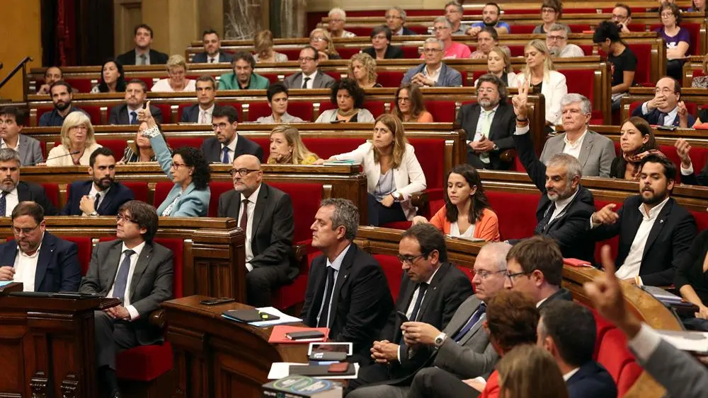 Imagen del Parlament de Cataluña