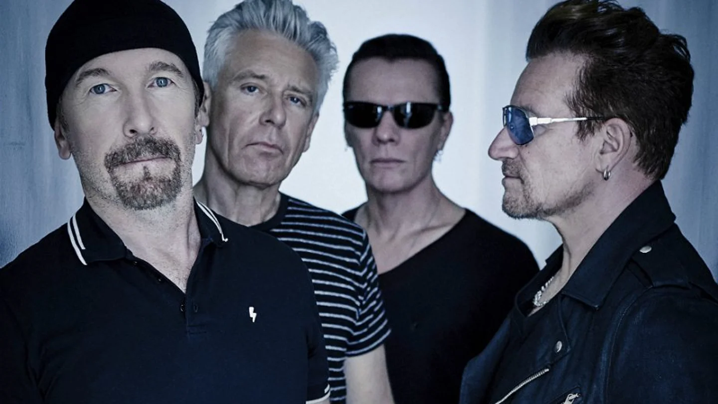 La banda irlandesa U2 La banda irlandesa U2