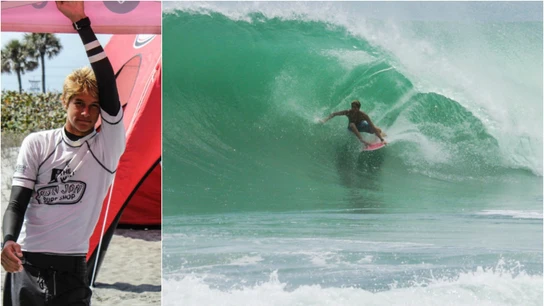 Zander Venezia, joven promesa del surf Zander Venezia, joven promesa del surf