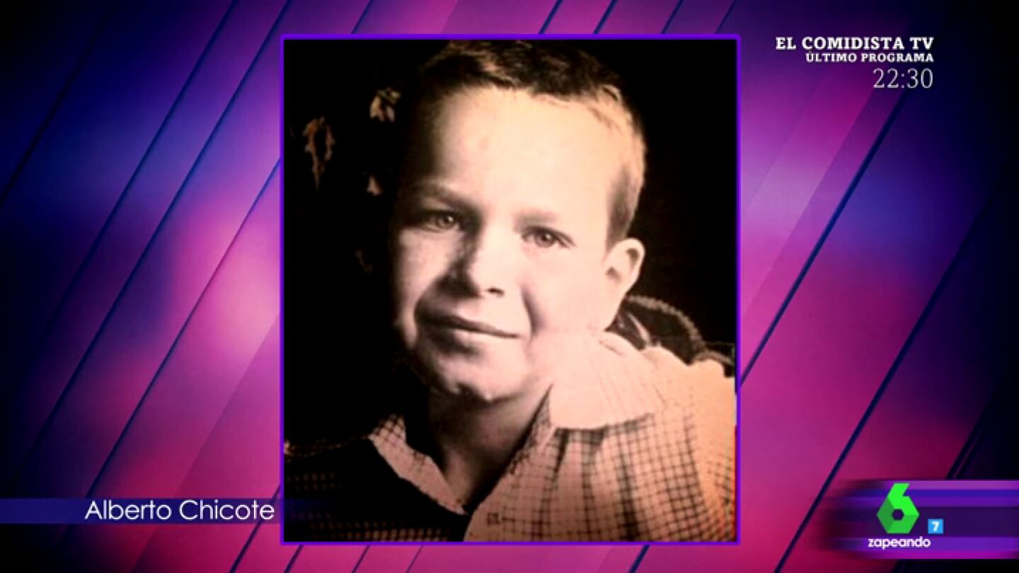 Alberto Chicote de peque&ntilde;o
