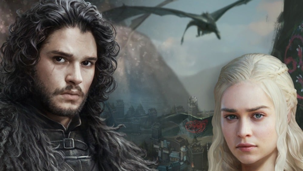 Jon y Daenerys