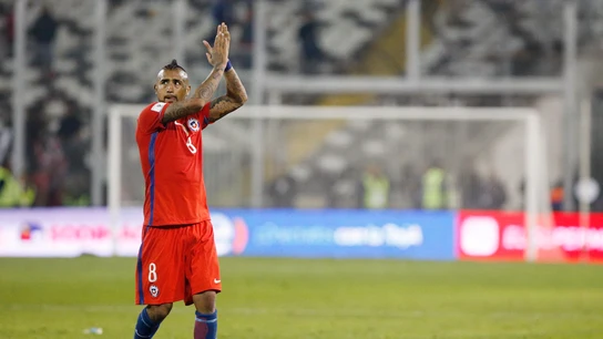 Arturo Vidal durante un partido Arturo Vidal durante un partido