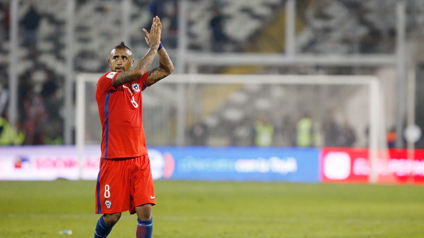 Arturo Vidal durante un partido Arturo Vidal durante un partido