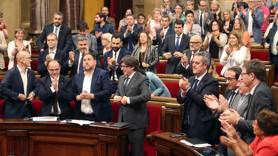 El Parlament catalán