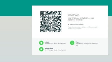 Acceso a WhatsApp web