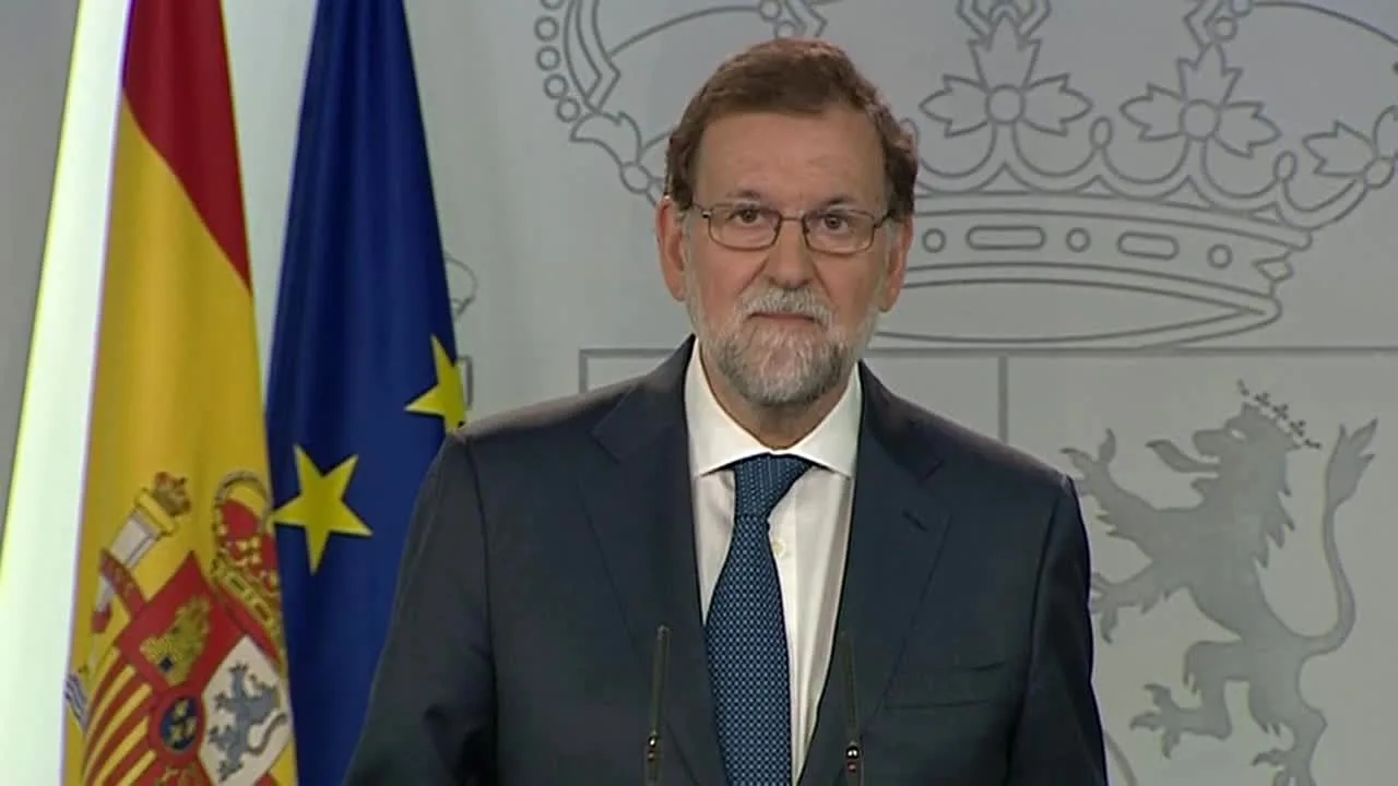 Mariano Rajoy ante los medios