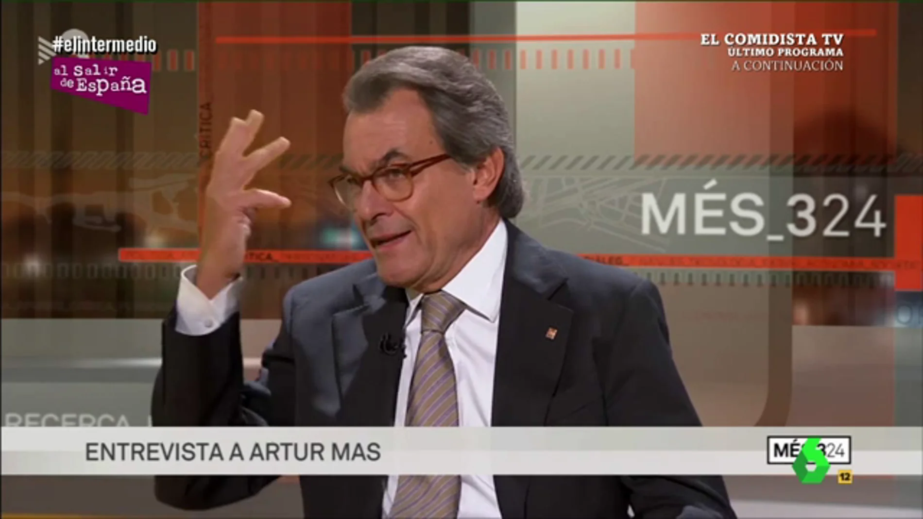 Artur Mas en El Intermedio