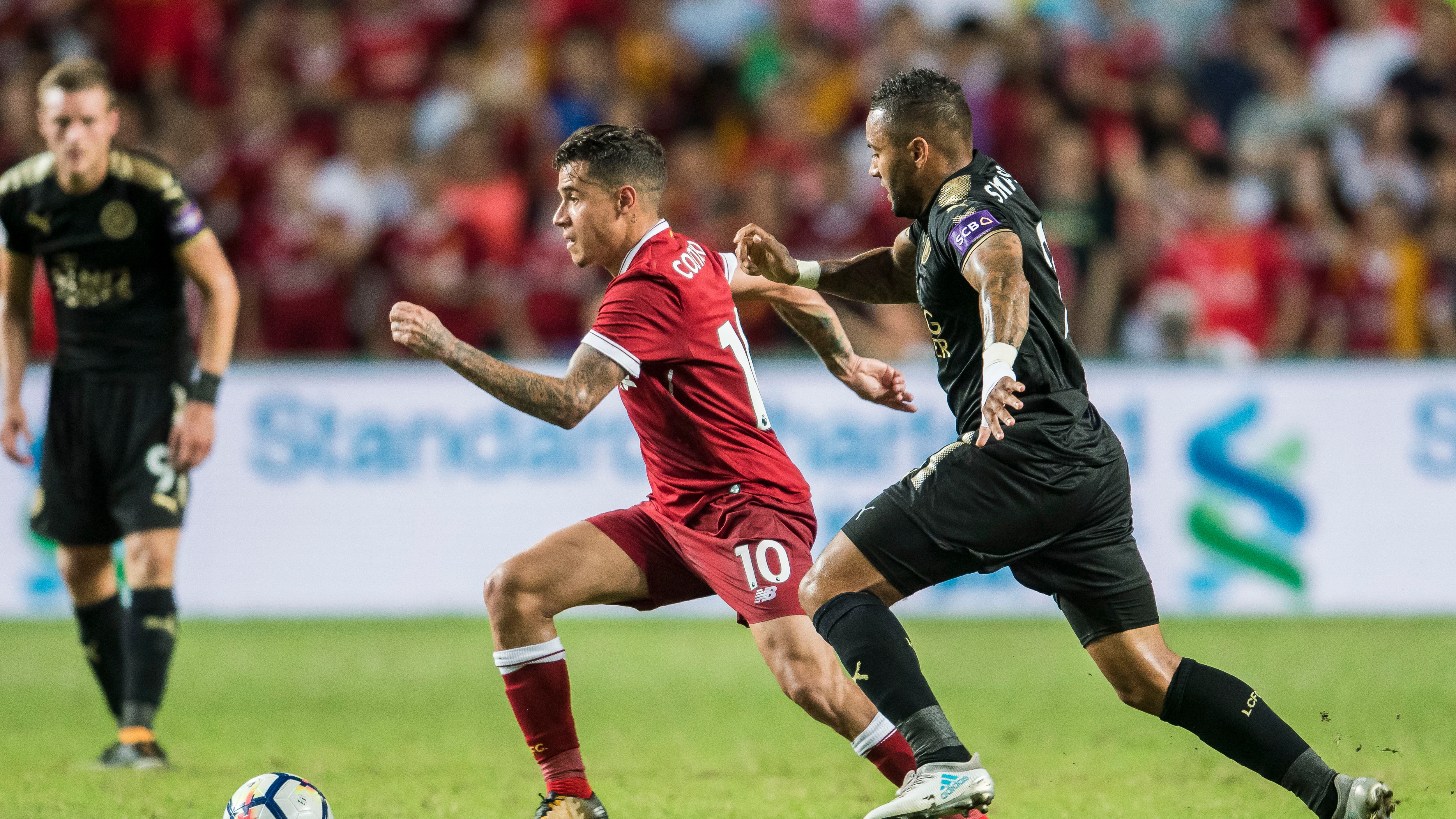 El Liverpool contra el Leicester City