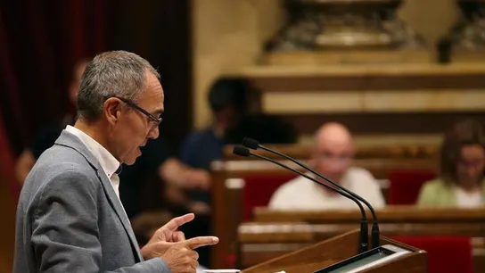 Joan Coscubiela, en el Parlament de Catalunya Joan Coscubiela, en el Parlament de Catalunya