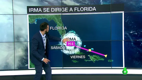 El ojo del huracán Irma dejará una calma de dos horas en Florida, aunque después volverá el fuerte temporal de viento El ojo del huracán Irma dejará una calma de dos horas en Florida, aunque después volverá el fuerte temporal de viento