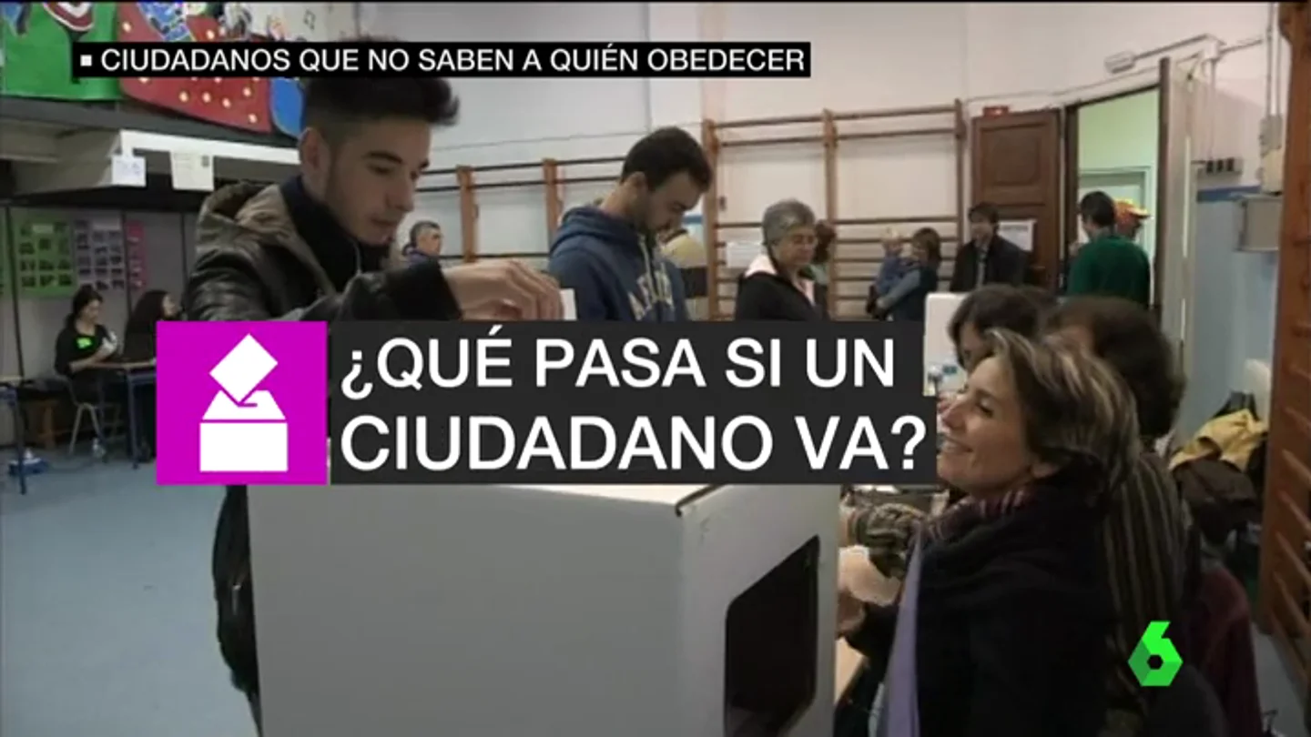 Consecuencias en los ciudadanos en la participación de la mesa electoral del referéndum Consecuencias en los ciudadanos en la participación de la mesa electoral del referéndum