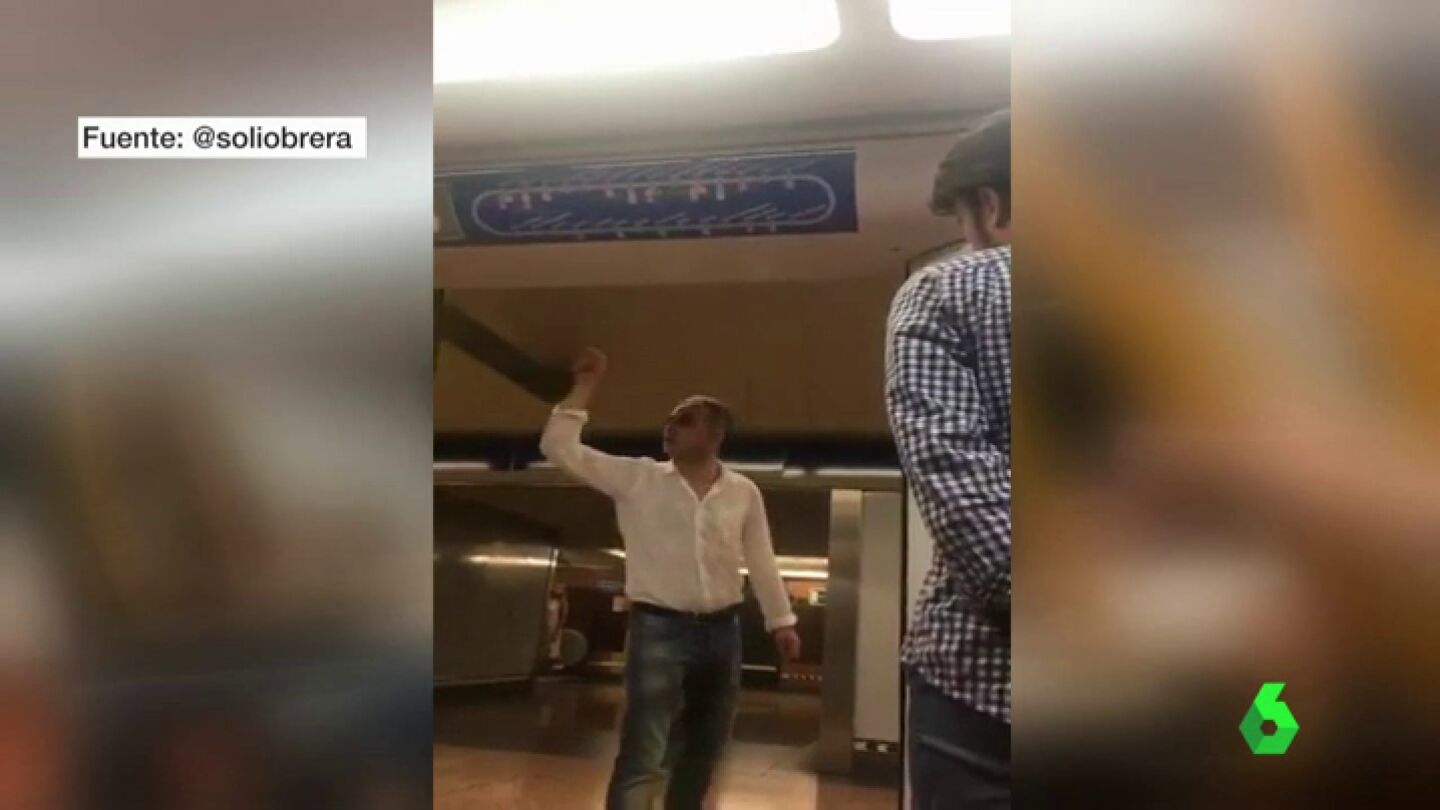 La Polic&iacute;a busca al hombre que insult&oacute; a una pareja magreb&iacute; en el Metro de Madrid