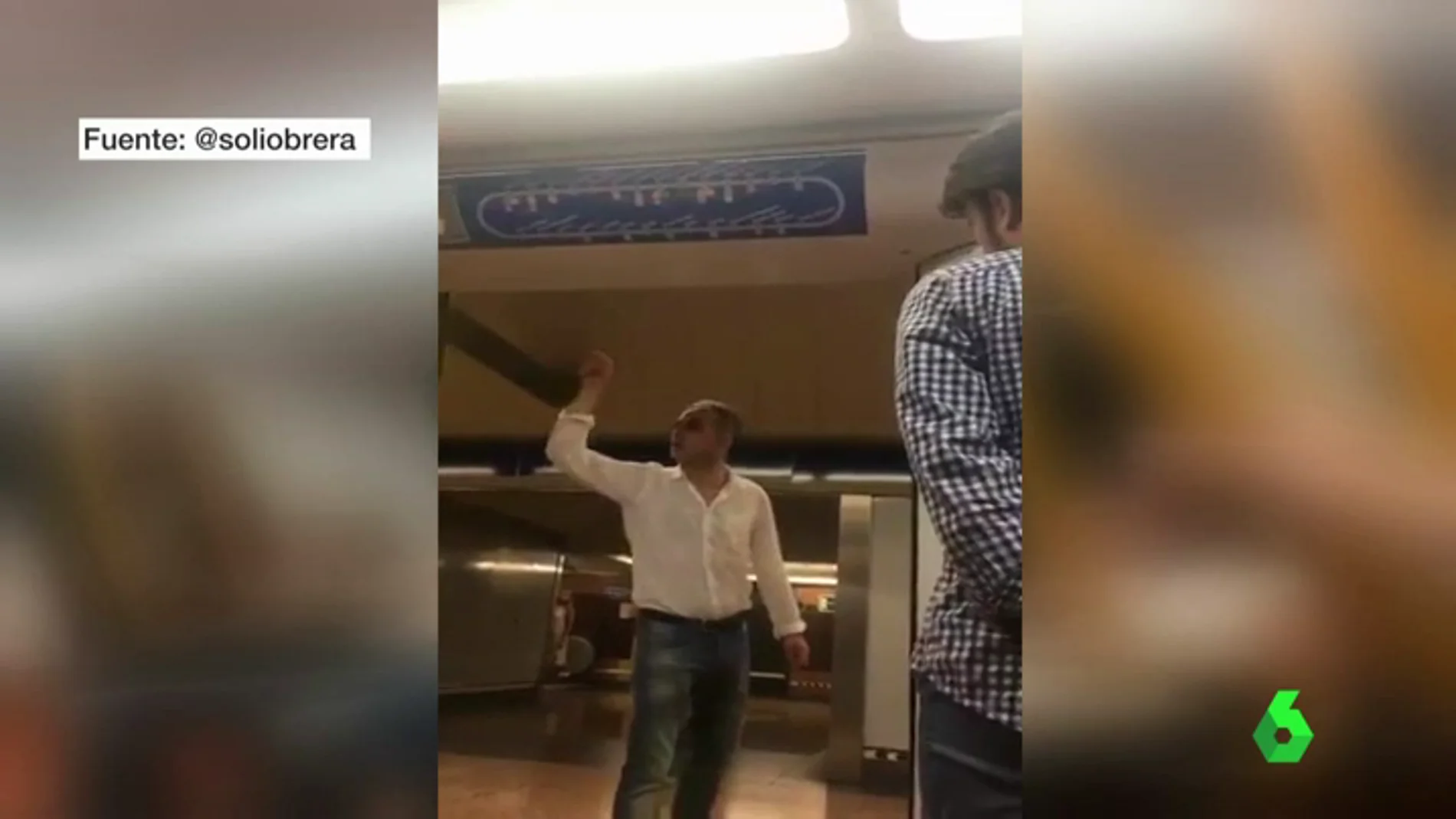 La Policía busca al hombre que insultó a una pareja magrebí en el Metro de Madrid