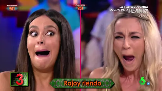 Cristina Pedroche y Anna Simon se meten en la piel de Mariano Rajoy Cristina Pedroche y Anna Simon se meten en la piel de Mariano Rajoy