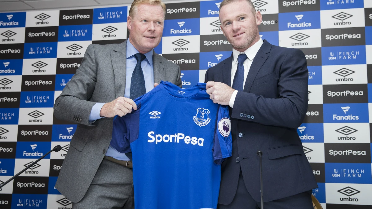 Koeman, con Rooney
