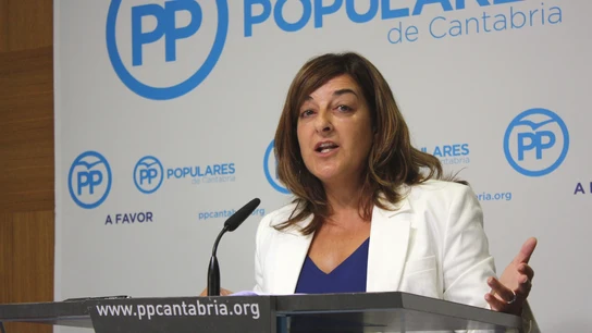 María José Sáenz de Buruaga Presidenta del PP de Cantabria