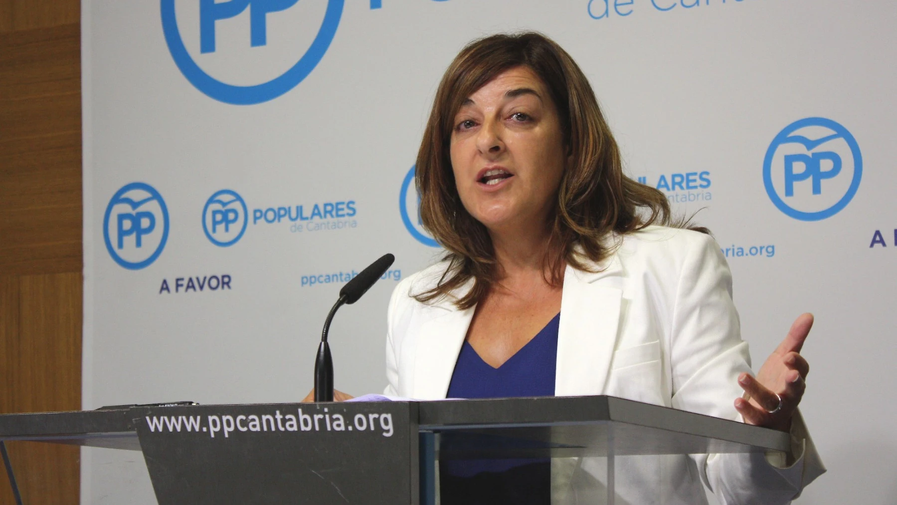 Presidenta del PP de Cantabria