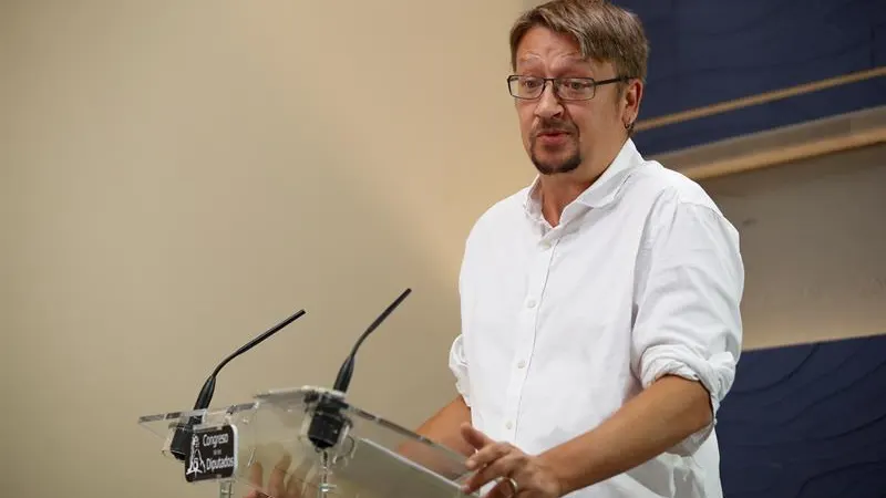 El líder de Catalunya en Comú, Xavier Domènech