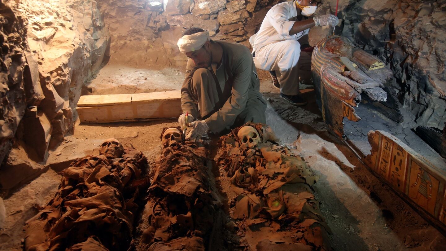 Hallada en Egipto la tumba de un orfebre del dios Am&oacute;n