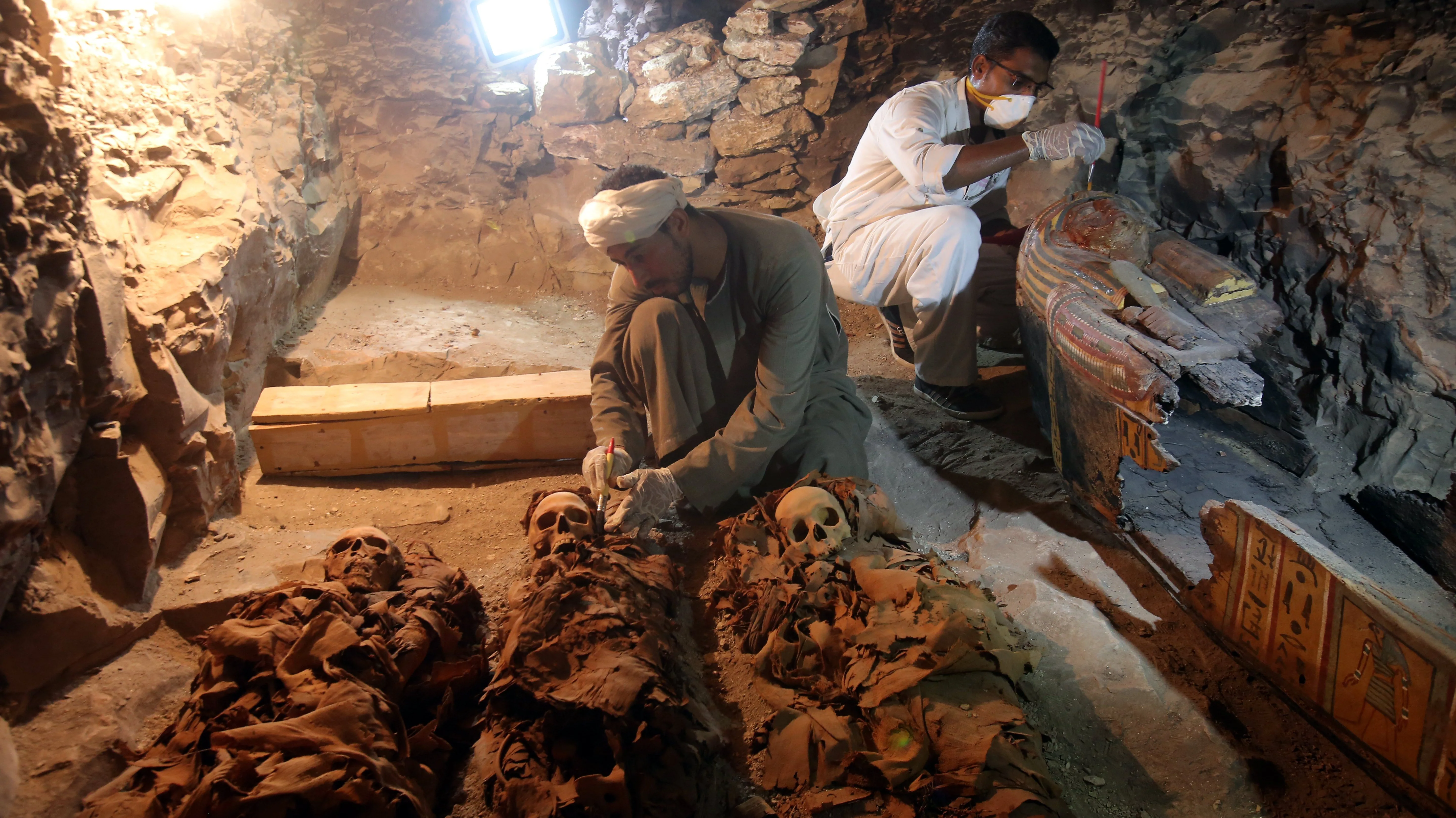 Hallada en Egipto la tumba de un orfebre del dios Amón