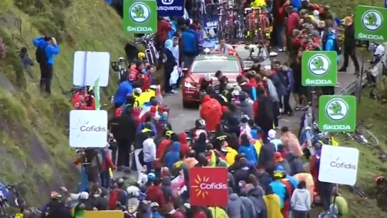 Contador, subiendo L'Angliru Contador, subiendo L'Angliru