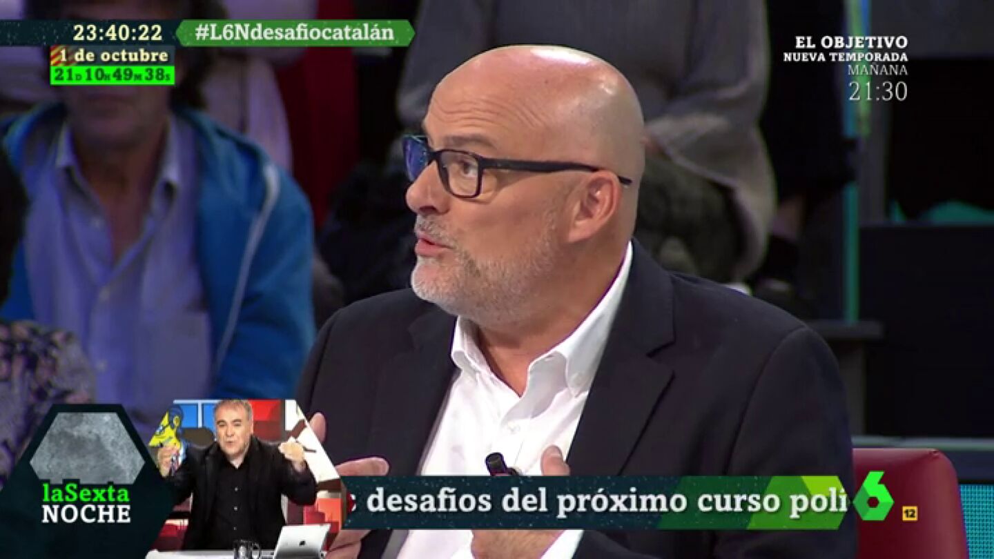 El diputado de Junts pel S&iacute; Lluis Corominas, sobre la Uni&oacute;n Europea: "&iquest;Por qu&eacute; raz&oacute;n no nos querr&iacute;an en Europa?