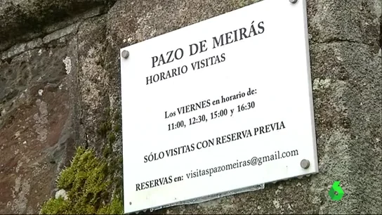 El horario de visitas del Pazo de Meirás El horario de visitas del Pazo de Meirás