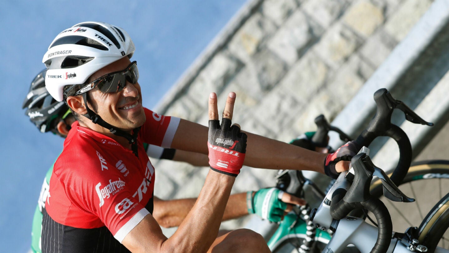 Alberto Contador, en la Vuelta