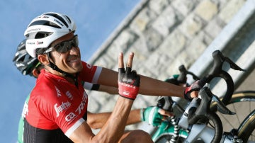 Alberto Contador, en la Vuelta