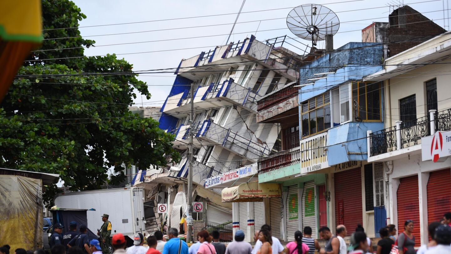 Terremoto en M&eacute;xico
