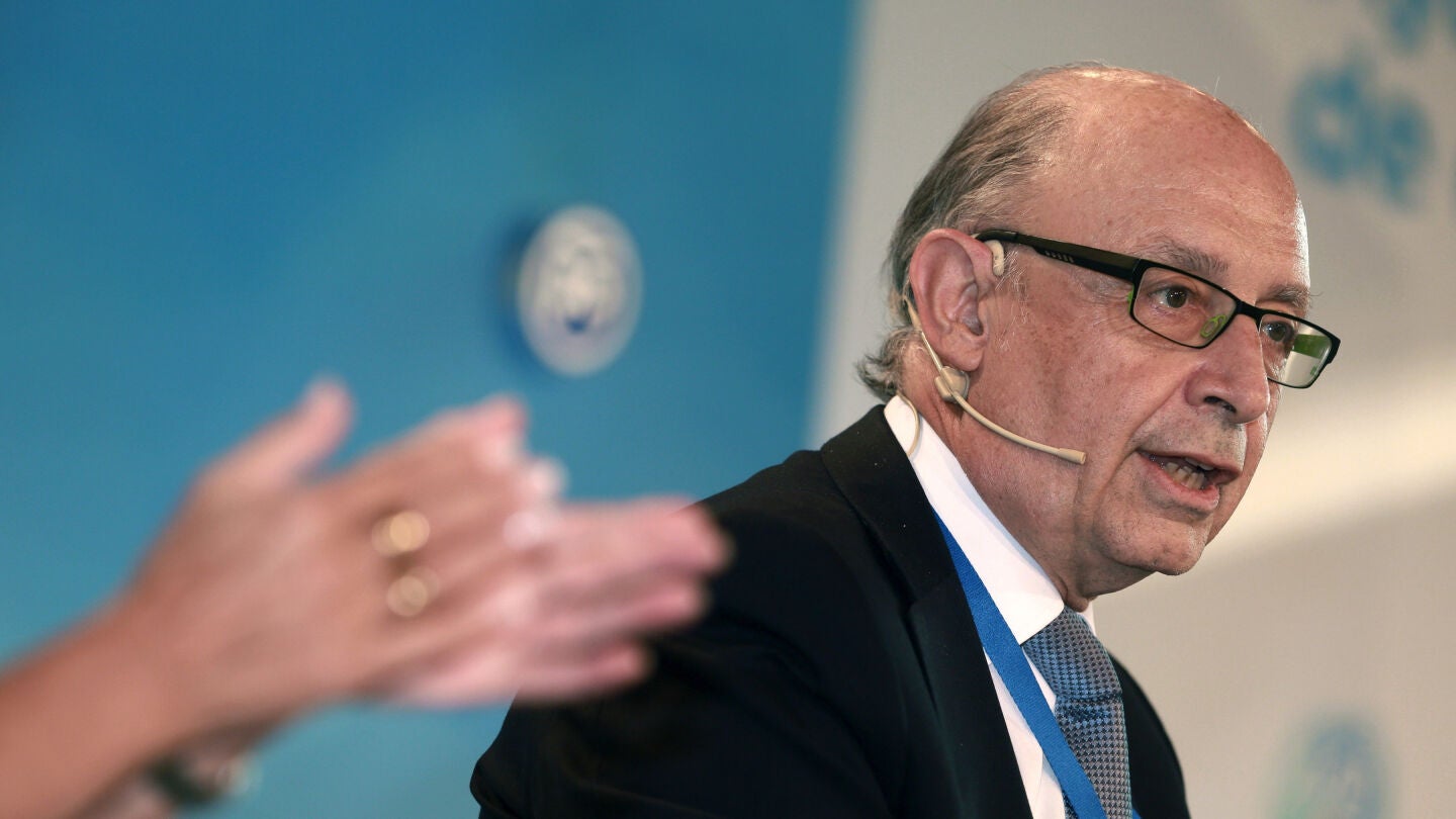 El ministro de Hacienda, Crist&oacute;bal Montoro