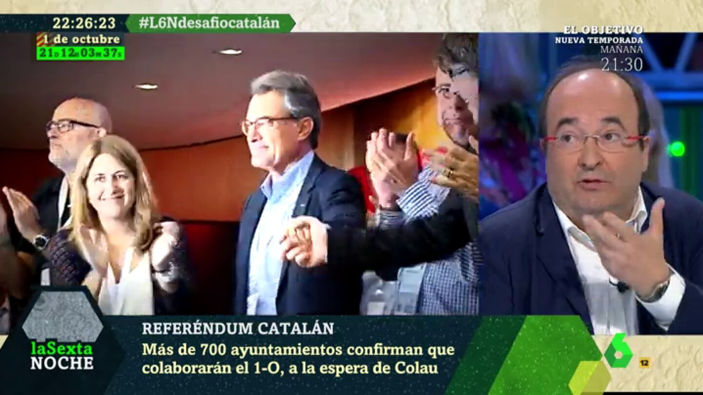 Miquel Iceta en laSexta Noche 