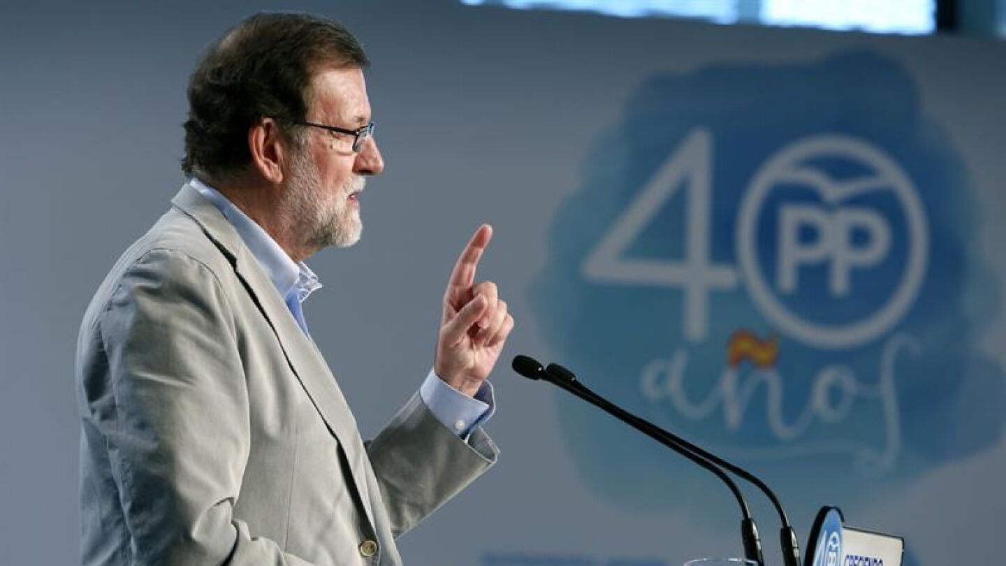 El presidente del Gobierno, Mariano Rajoy