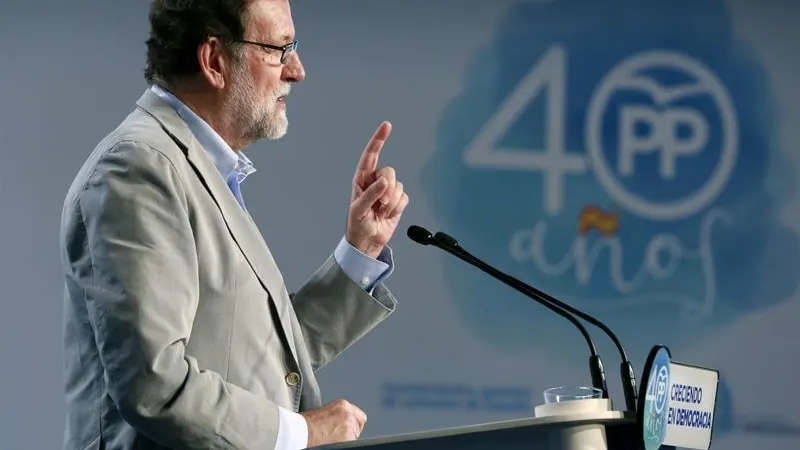 El presidente del Gobierno, Mariano Rajoy