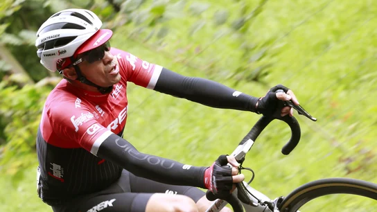 Alberto Contador durante una carrera Alberto Contador durante una carrera