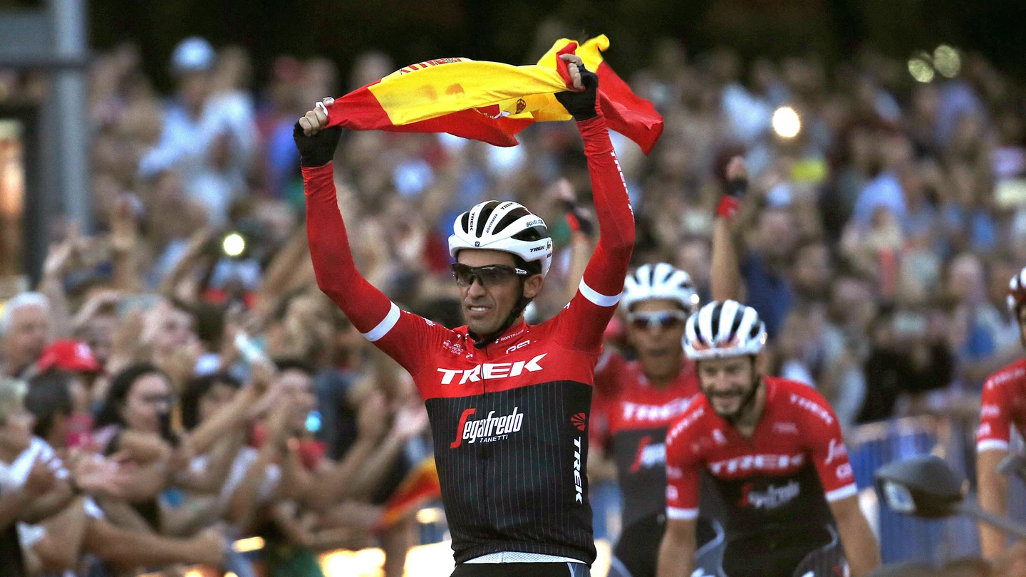 Contador en su última Vuelta Contador en su última Vuelta